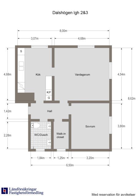 2 rok · 70 m² i Ed – bild 6