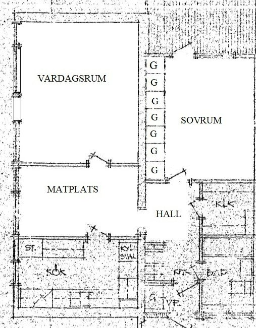 Lägenhet, 2 rooms, 72 sqm, Klippan – bild 8