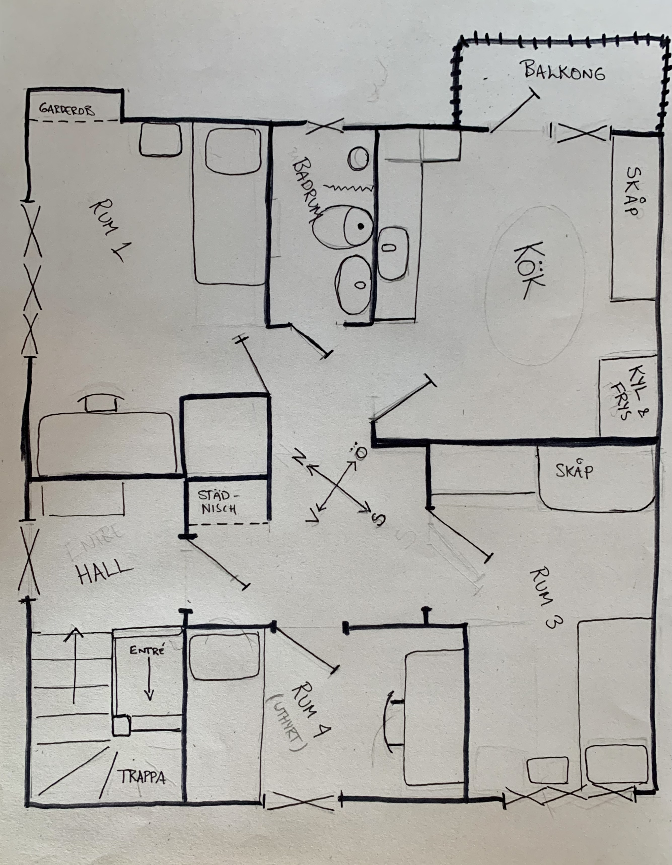 Lägenhet, 4 rooms, 70 sqm, Kristianstad – bild 6