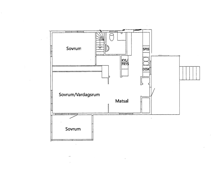 3 rok · 76 m² i Tullinge centrum – bild 2