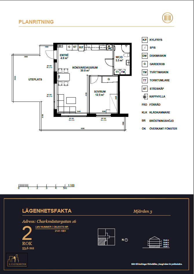 2 rok · 54 m² i Örebro – bild 10