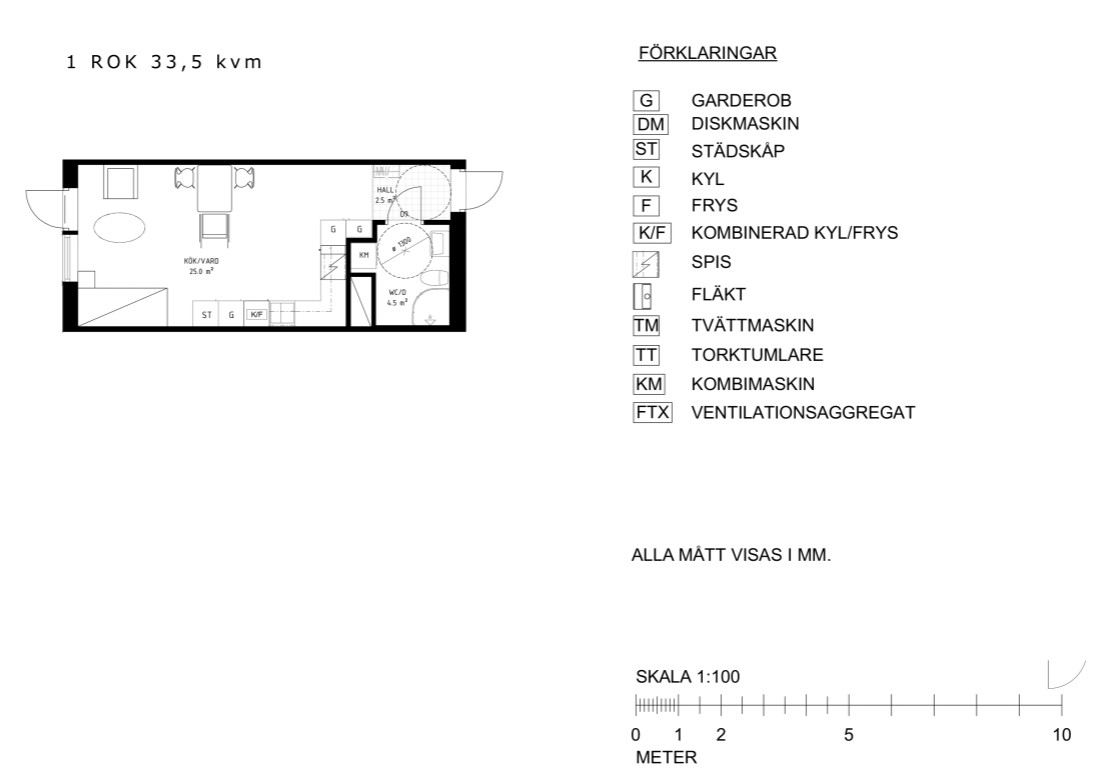 1 rok · 33 m² i Alvesta – bild 16
