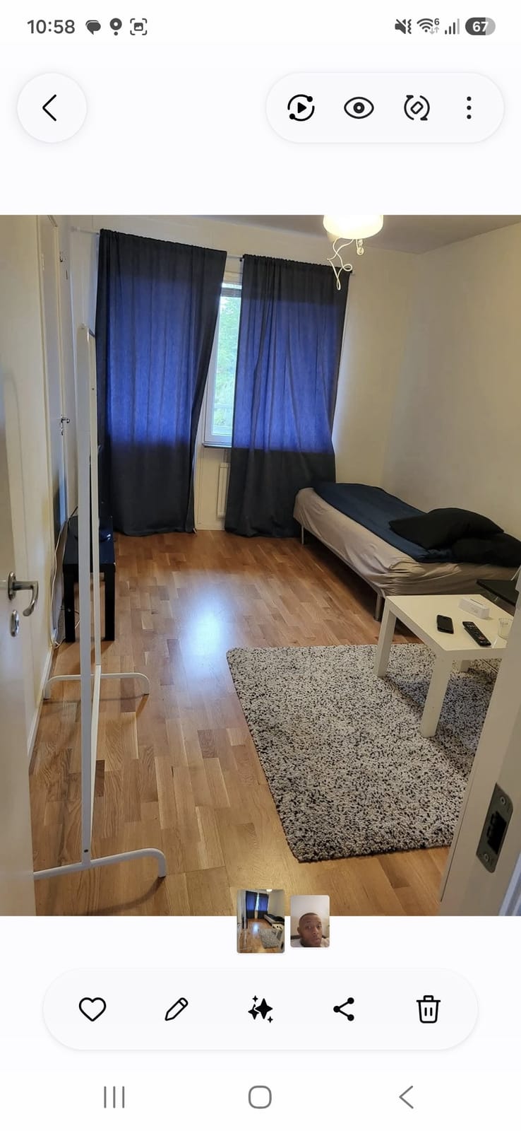 Lägenhet, 1 rooms, 12 sqm, Spånga