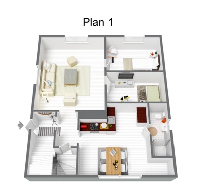 Lägenhet, 3 rooms, 85 sqm, Södertälje – bild 2