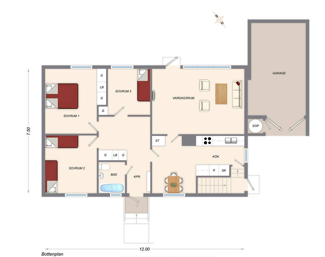 4 rok · 86 m² i Jokkmokk – bild 17