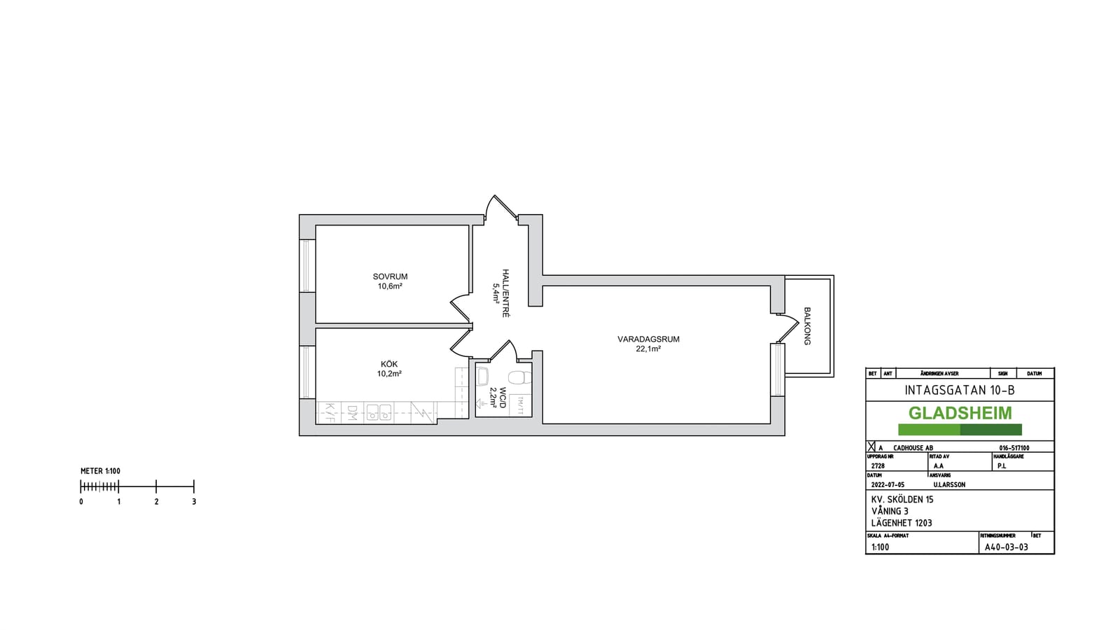 2 rok · 53 m² i Eskilstuna – bild 8