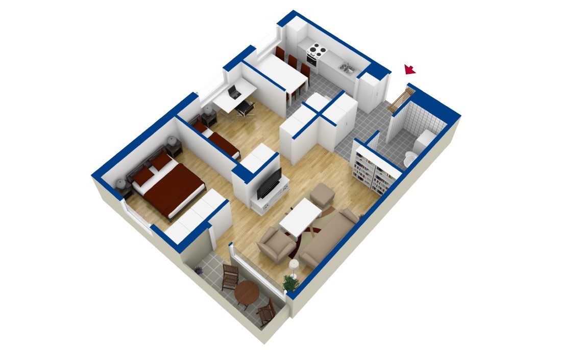 Lägenhet, 3 rooms, 69 sqm, Göteborg – bild 2