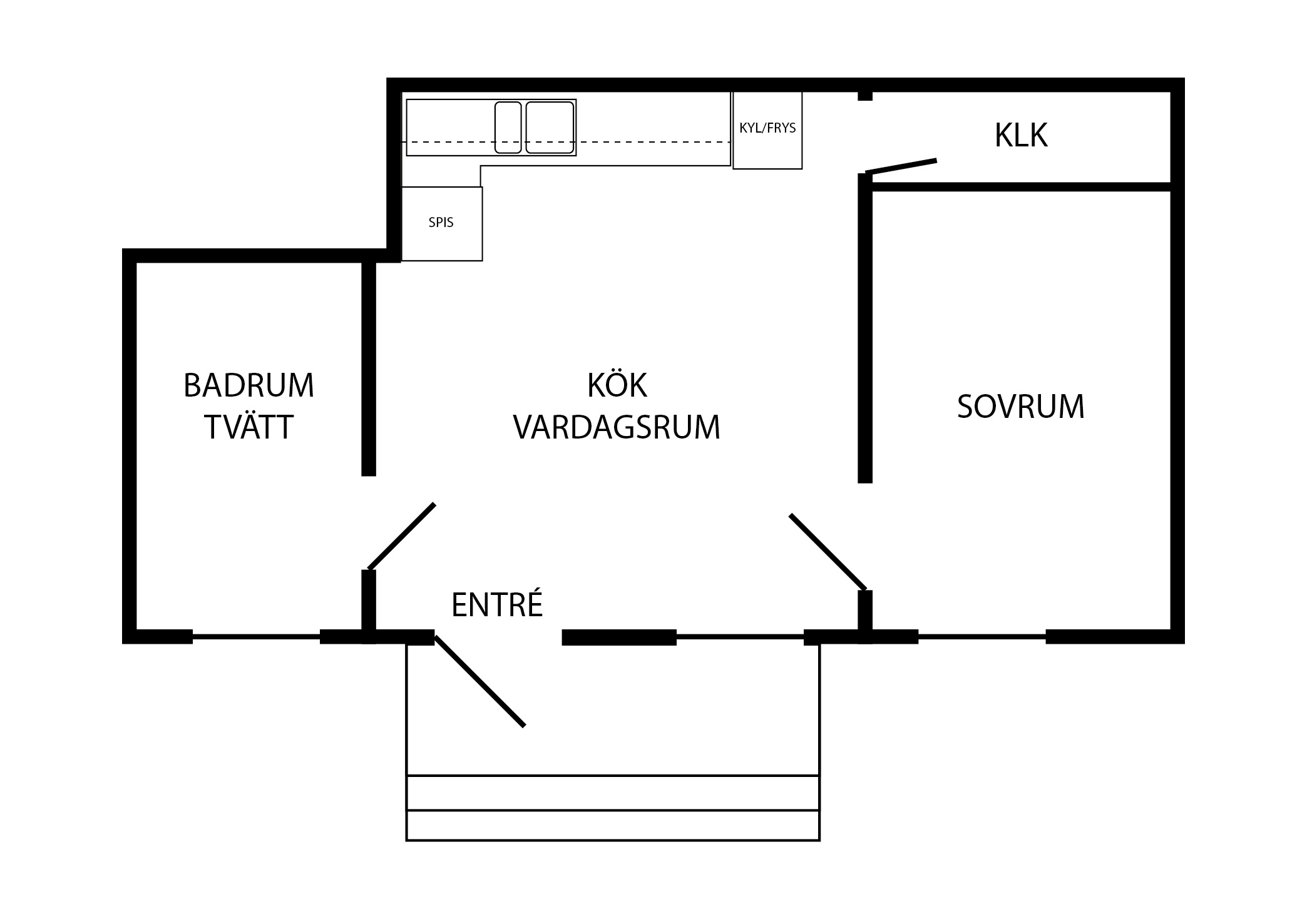 2 rok · 33 m² i Hillared – bild 6