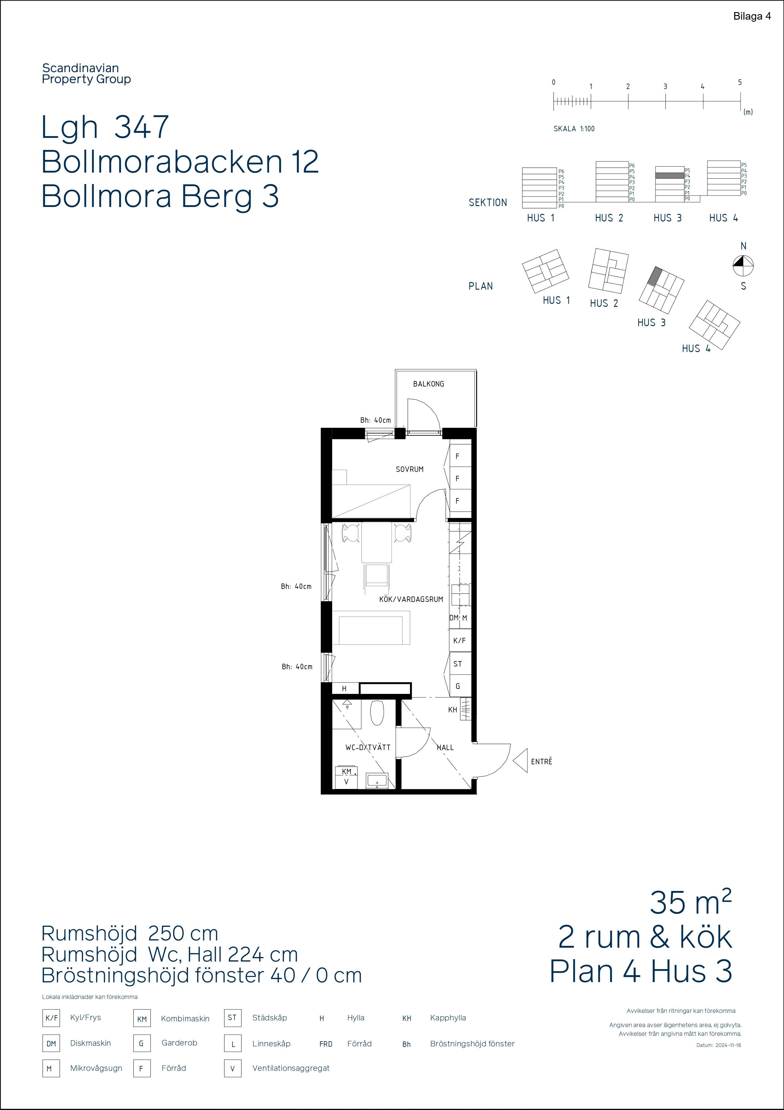 Lägenhet, 2 rooms, 35 sqm, Tyresö – bild 14