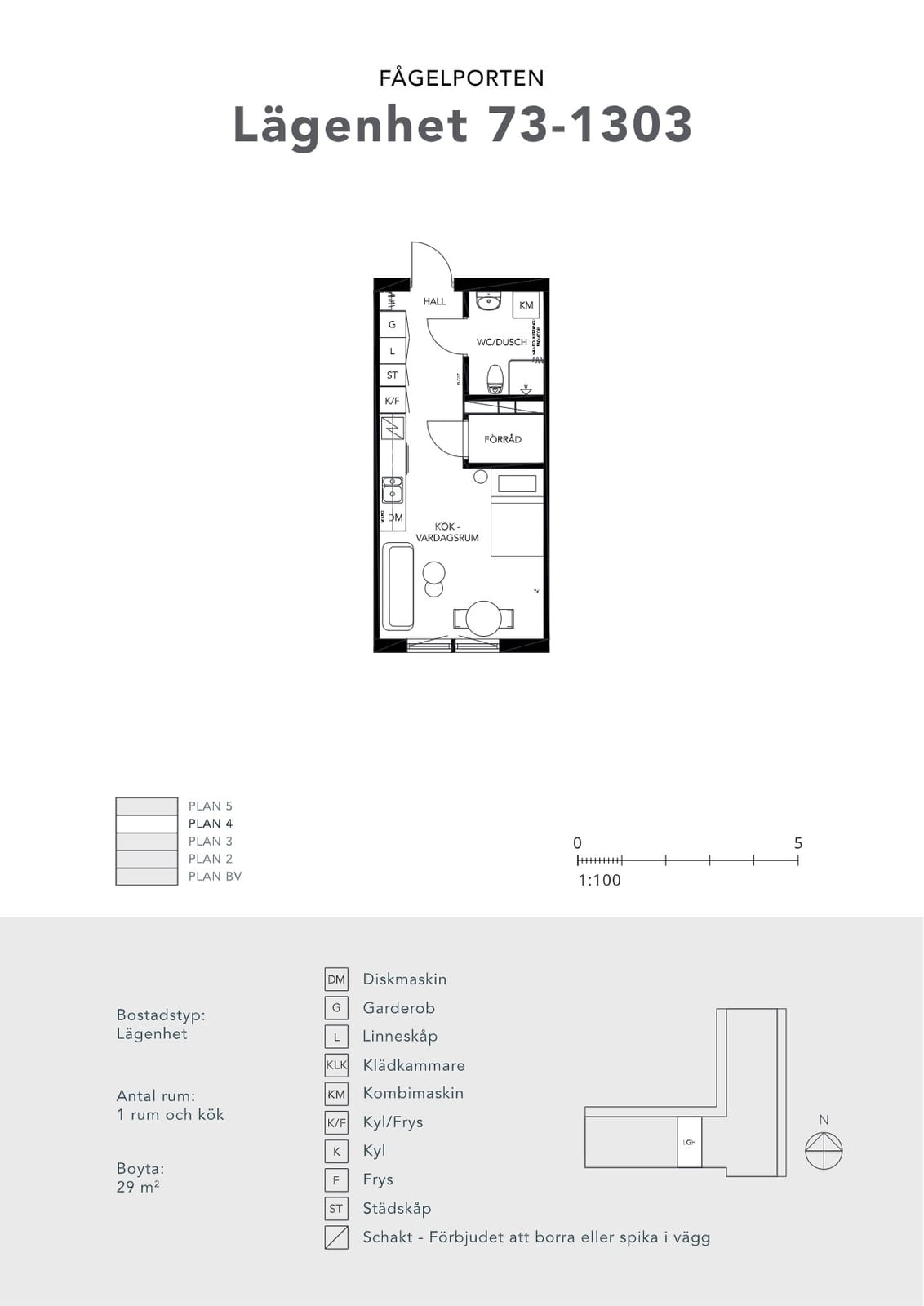 1 rok · 29 m² i Nyköping sverige – bild 8