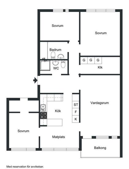 1 rok · 25 m² i Lund – bild 3
