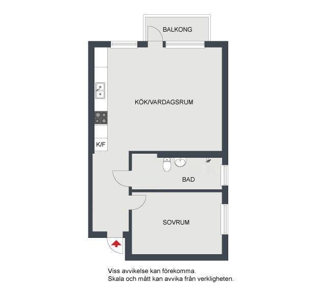 Lägenhet, 2 rooms, 52 sqm, Kista – bild 9