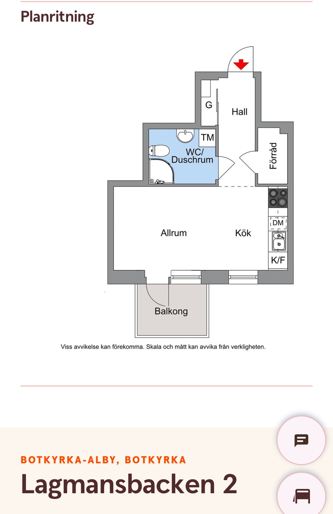 1 rok · 30 m² i Norsborg – bild 7