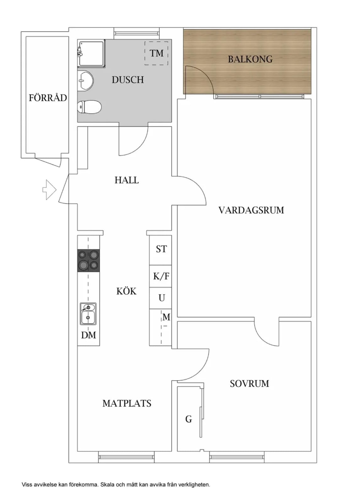 2 rok · 64 m² i Falkenberg – bild 15
