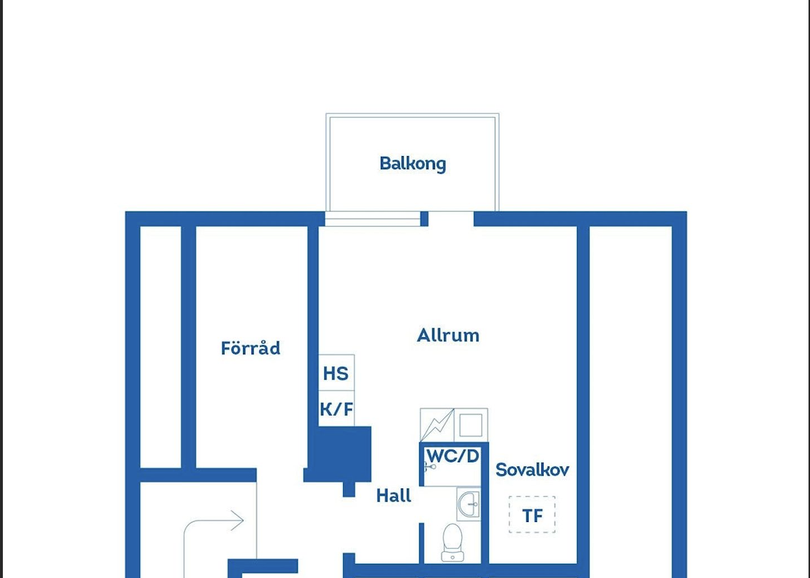 1 rok · 36 m² i Borås – bild 14