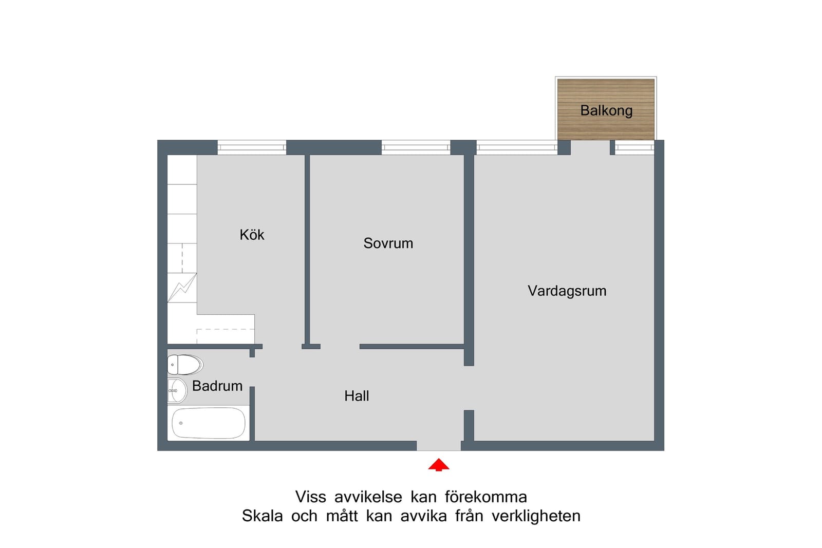 2 rok · 59 m² i Finspång – bild 9