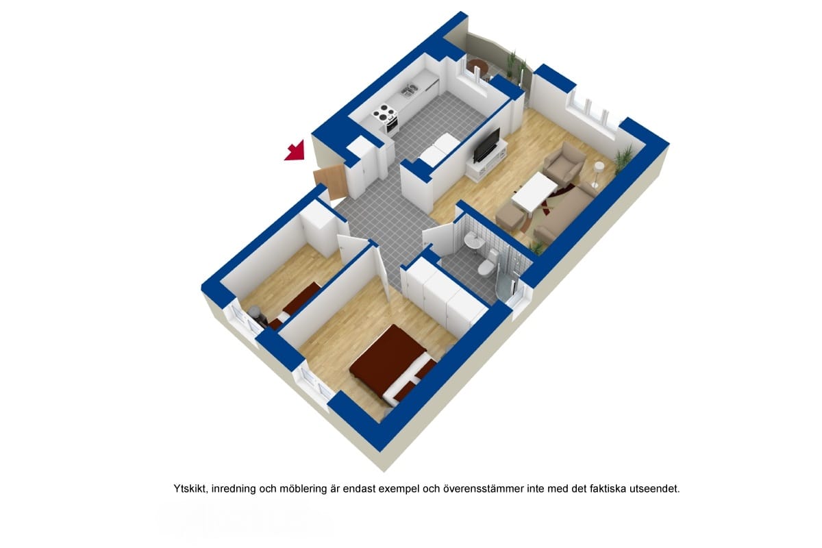 3 rok · 64 m² i Västerås – bild 4
