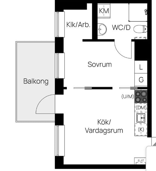 1 rok · 29 m² i Täby – bild 6