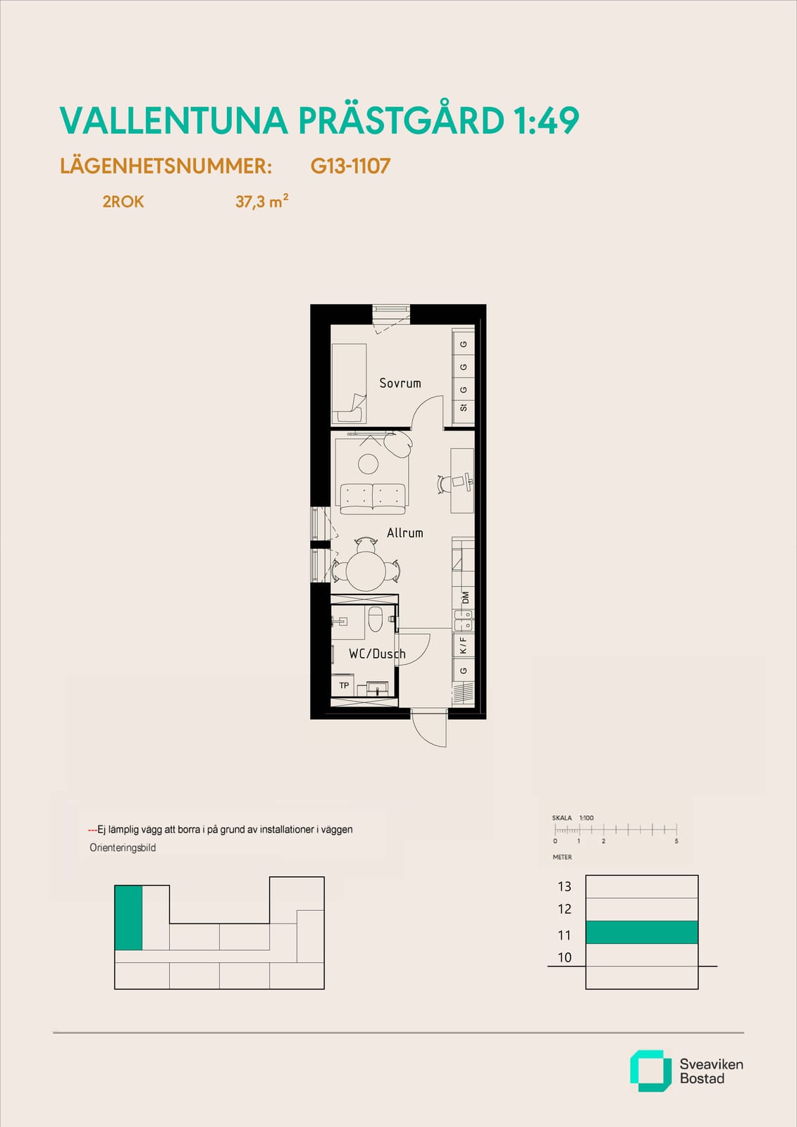 2 rok · 37 m² i Vallentuna – bild 5