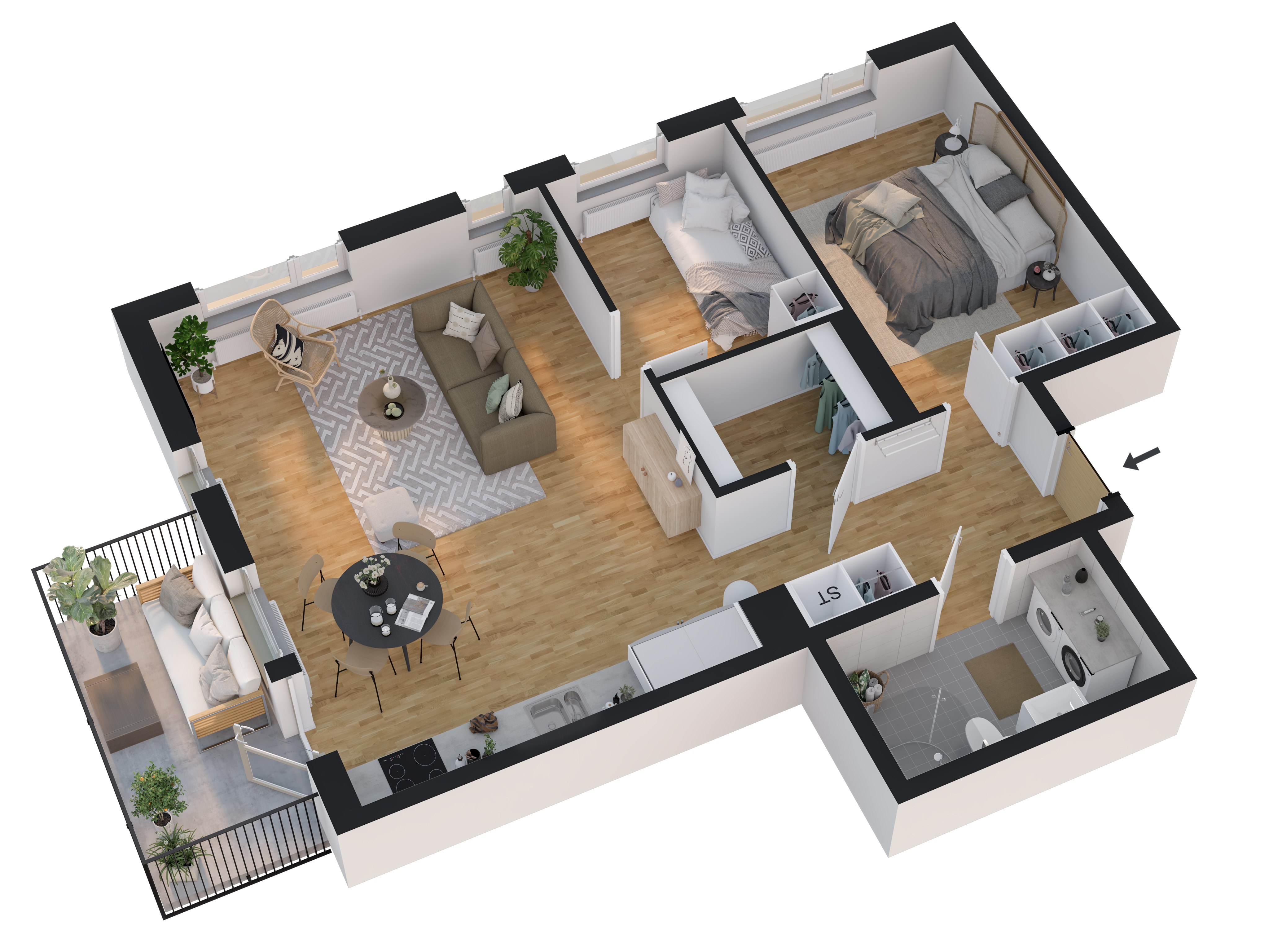 Lägenhet, 3 rooms, 72 sqm, Västerås – bild 14