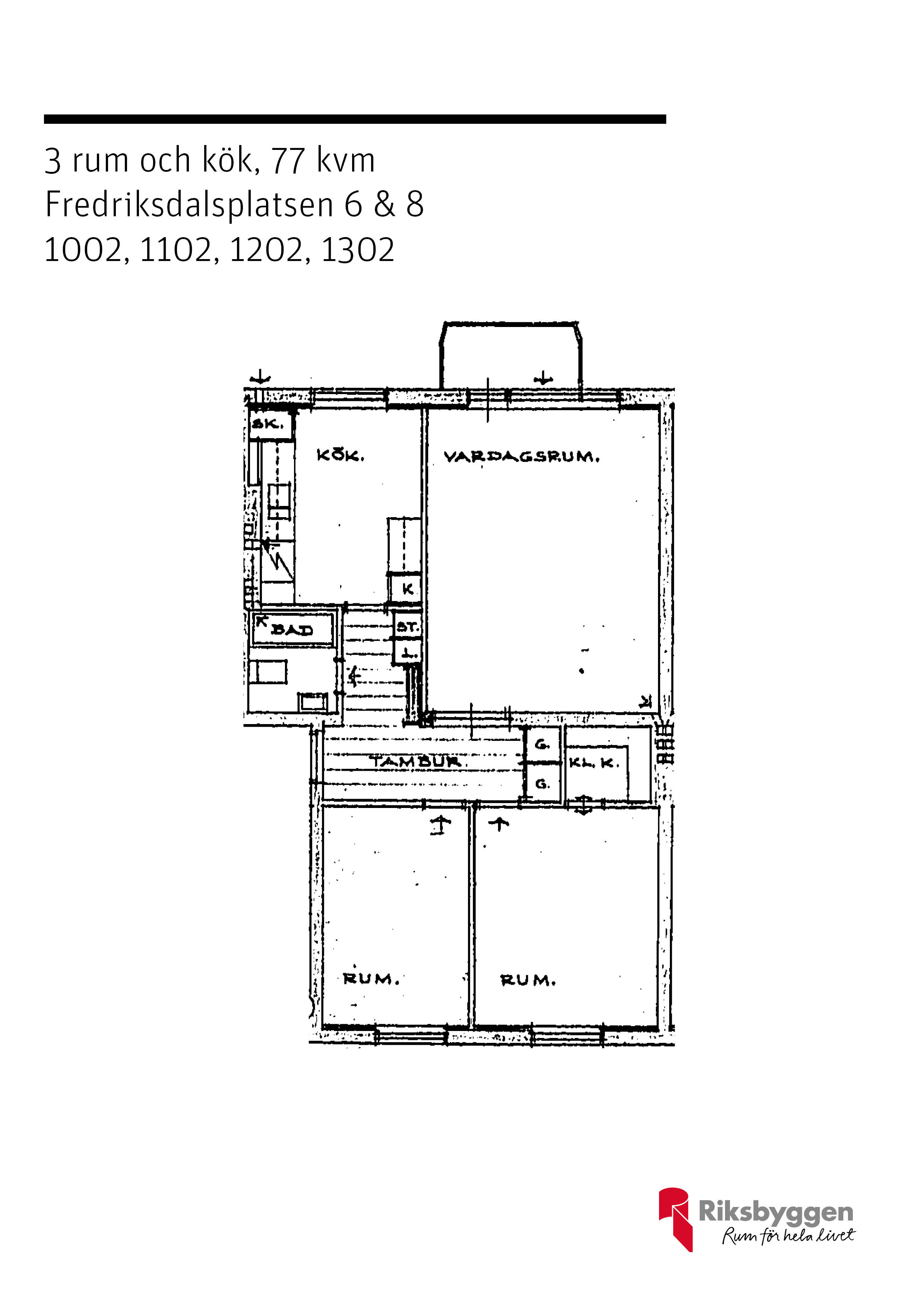 Lägenhet, 3 rooms, 77 sqm, Helsingborg – bild 13