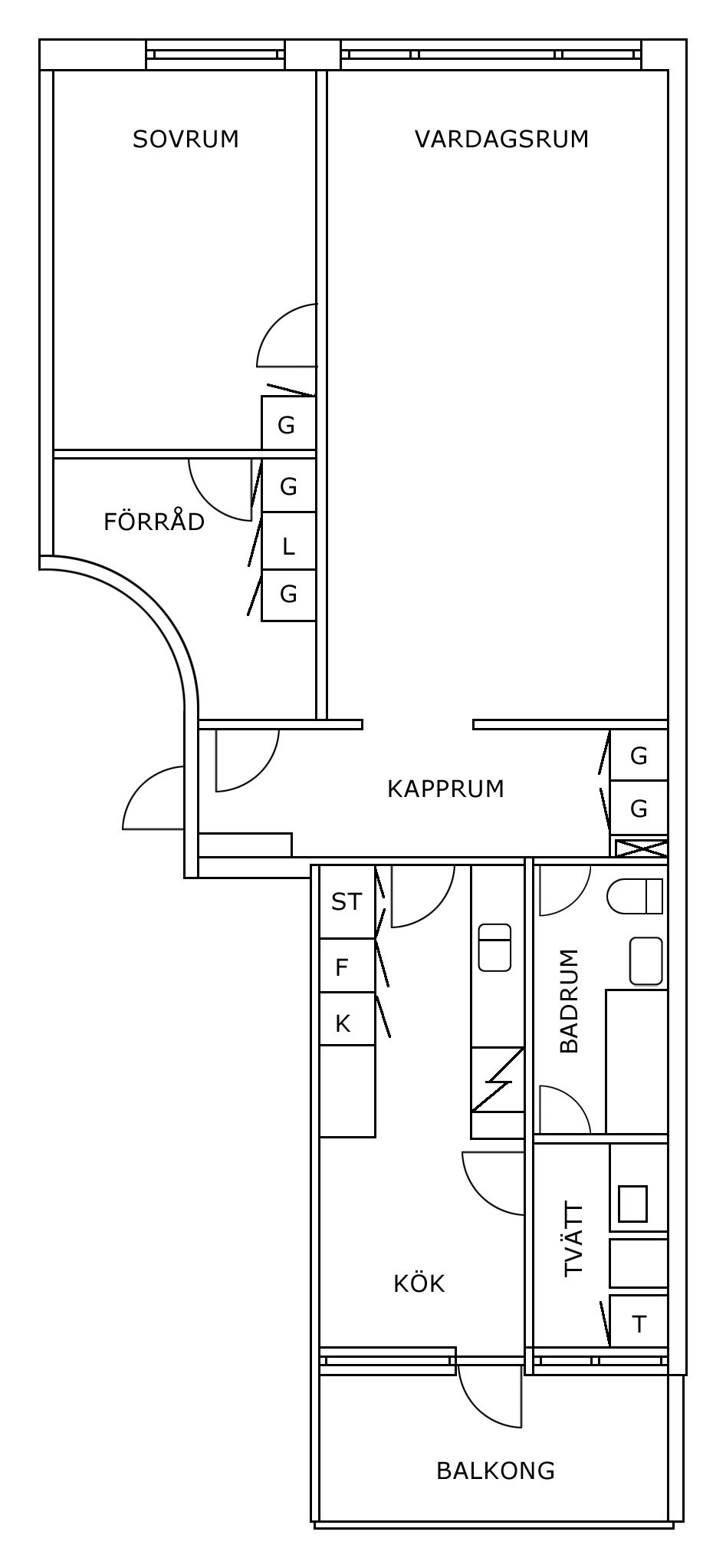 Lägenhet, 3 rooms, 83 sqm, Flen – bild 19