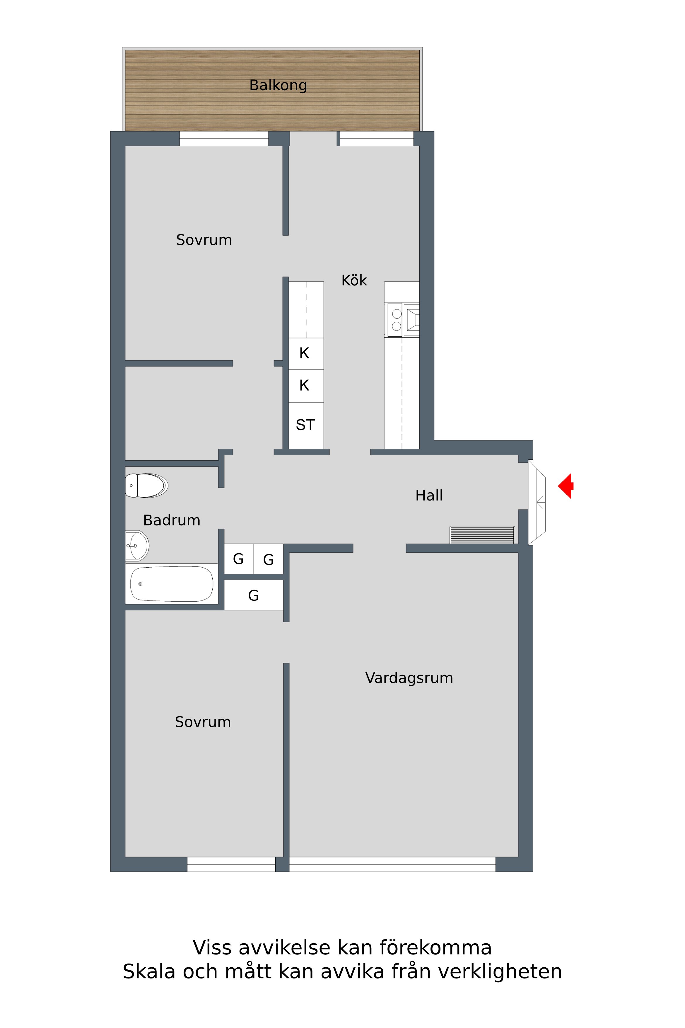 3 rok · 83 m² i Finspång – bild 11