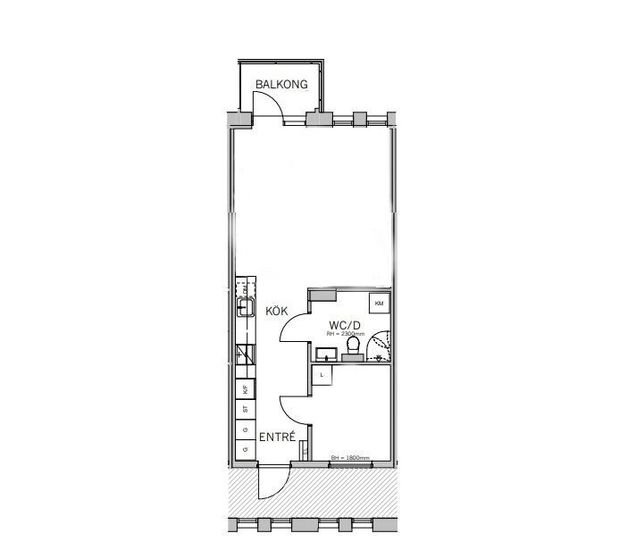 Lägenhet, 2 rooms, 46 sqm, Hägersten – bild 10