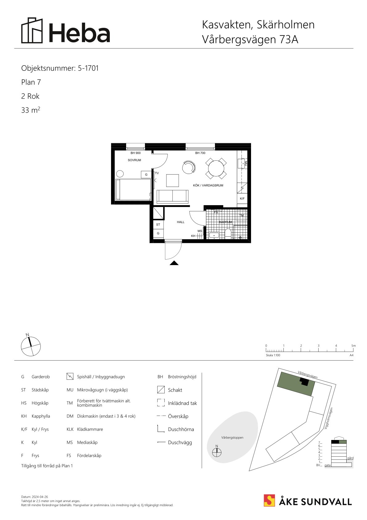 2 rok · 33 m² i Stockholm – bild 7