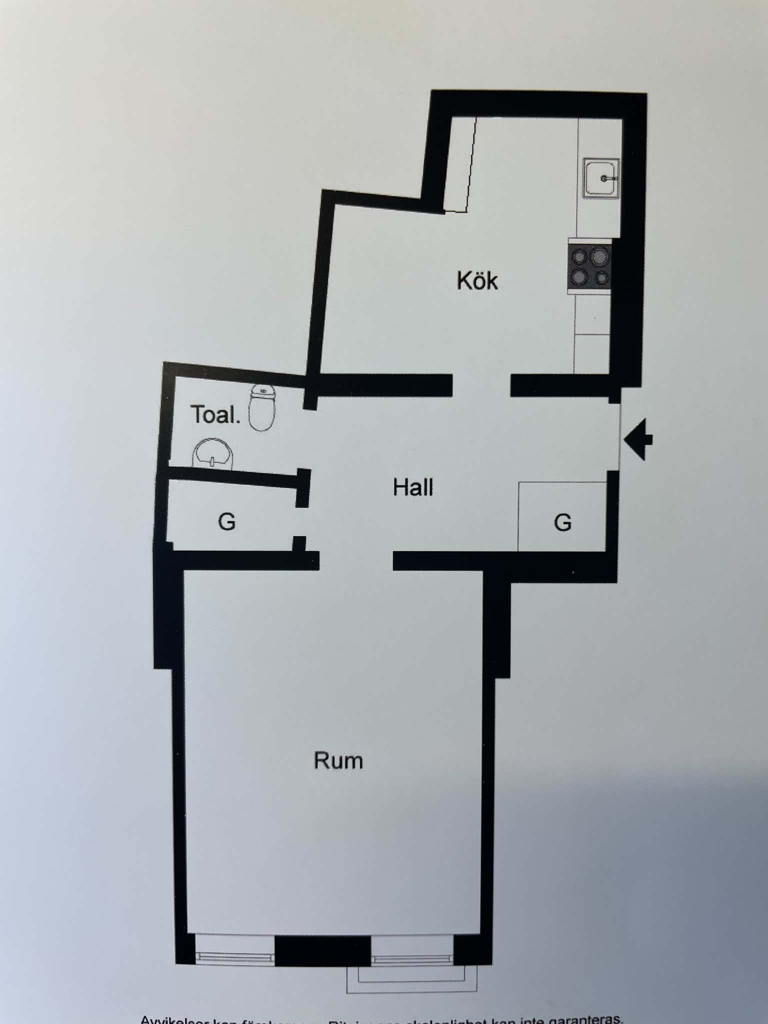 Lägenhet, 1 rooms, 43 sqm, Malmö – bild 9