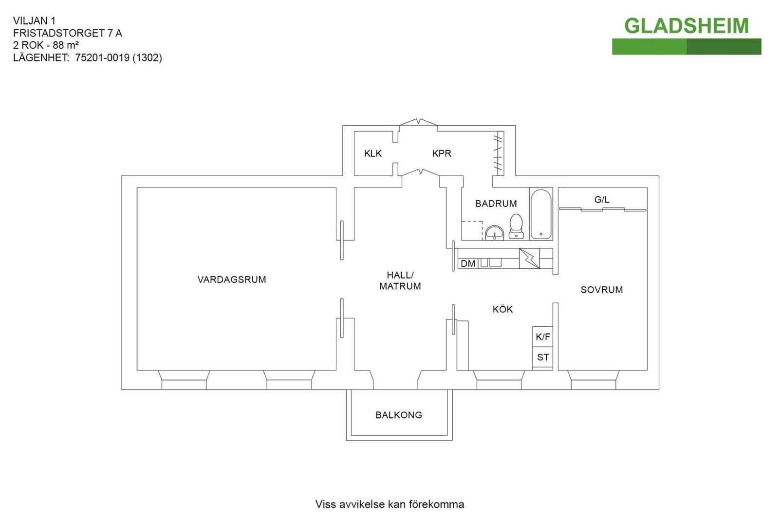 2 rok · 88 m² i Eskilstuna – bild 6
