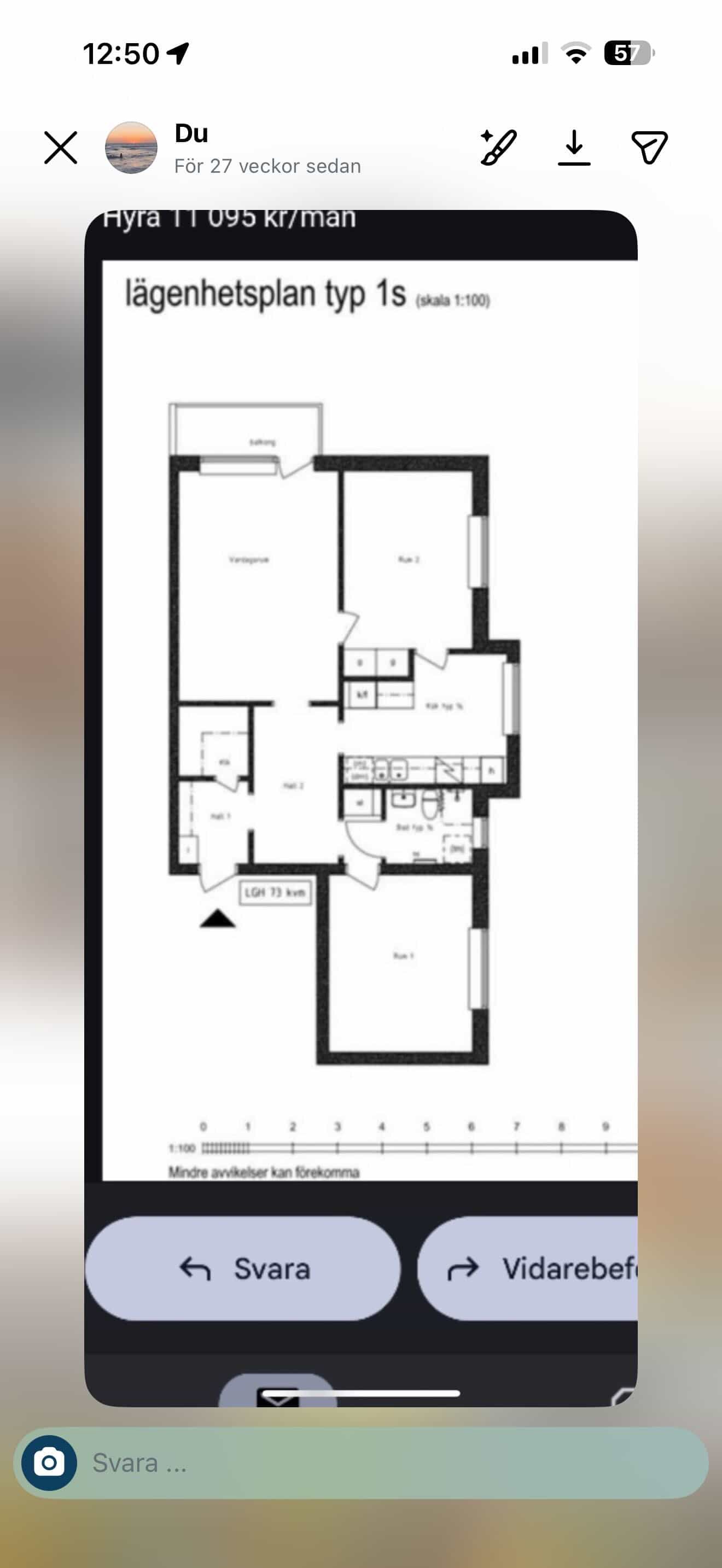 Lägenhet, 3 rooms, 72 sqm, Vällingby – Vällingby
