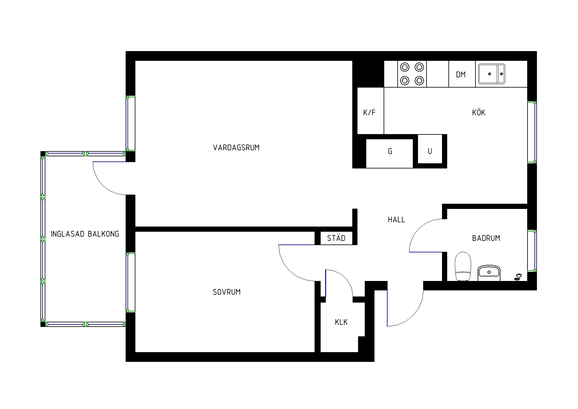 2 rok · 51 m² i Göteborg – bild 7