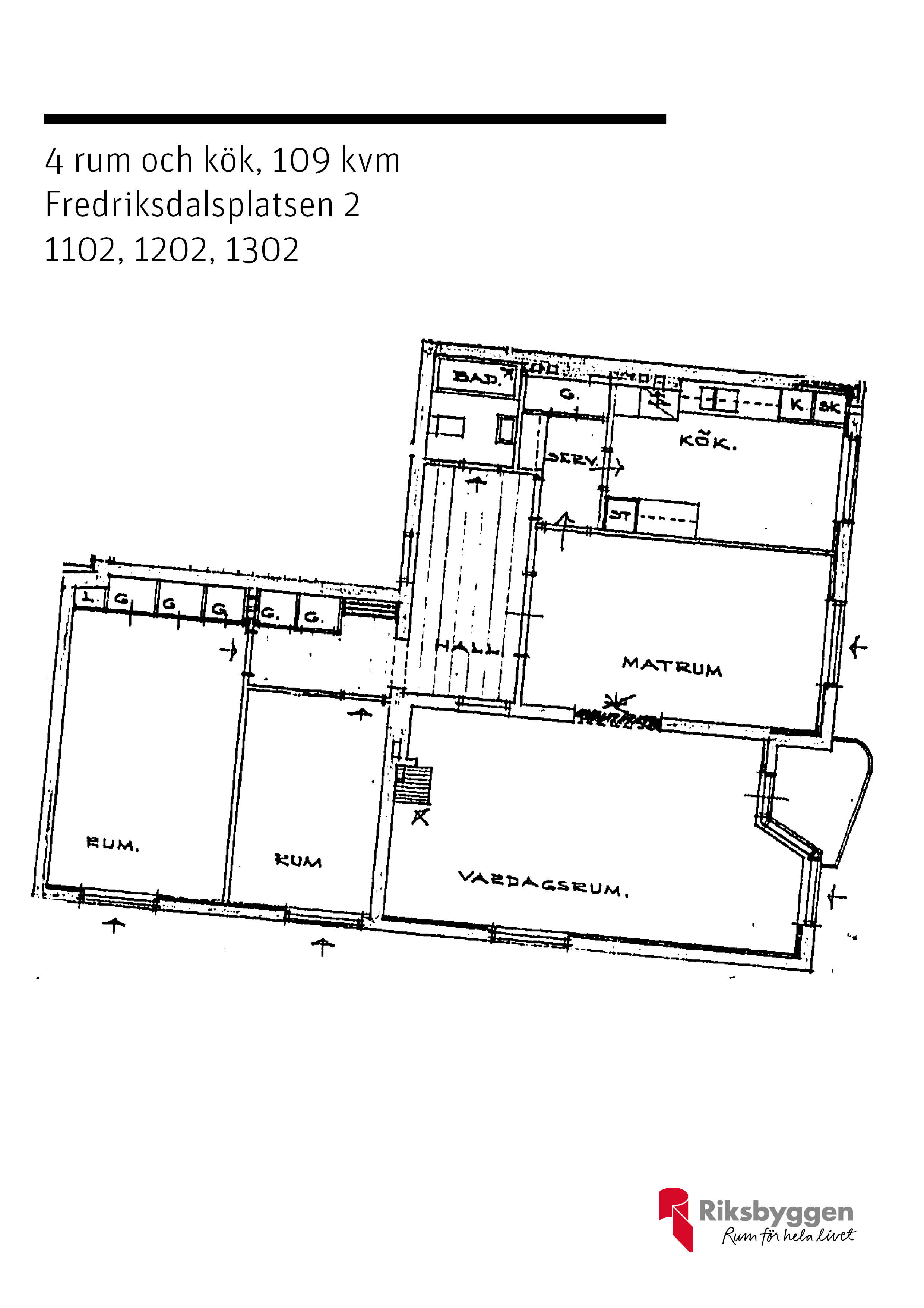 Lägenhet, 4 rooms, 109 sqm, Helsingborg – bild 16