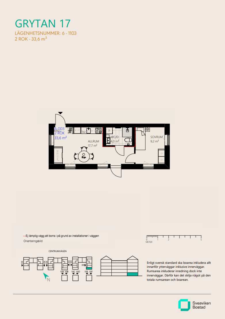 2 rok · 33 m² i Nykvarn – bild 15