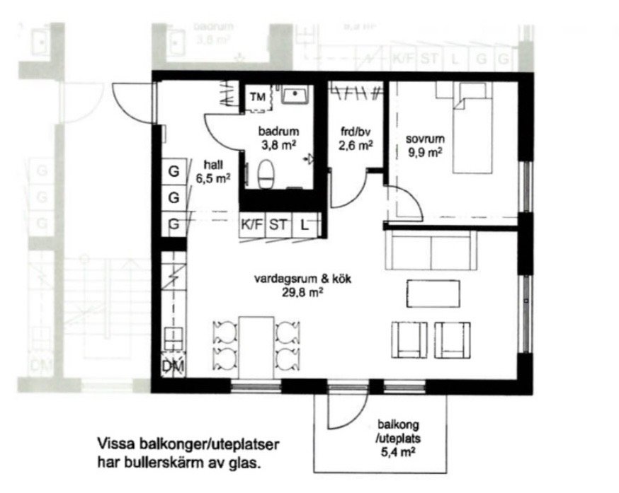 2 rok · 55 m² i Märsta – bild 10