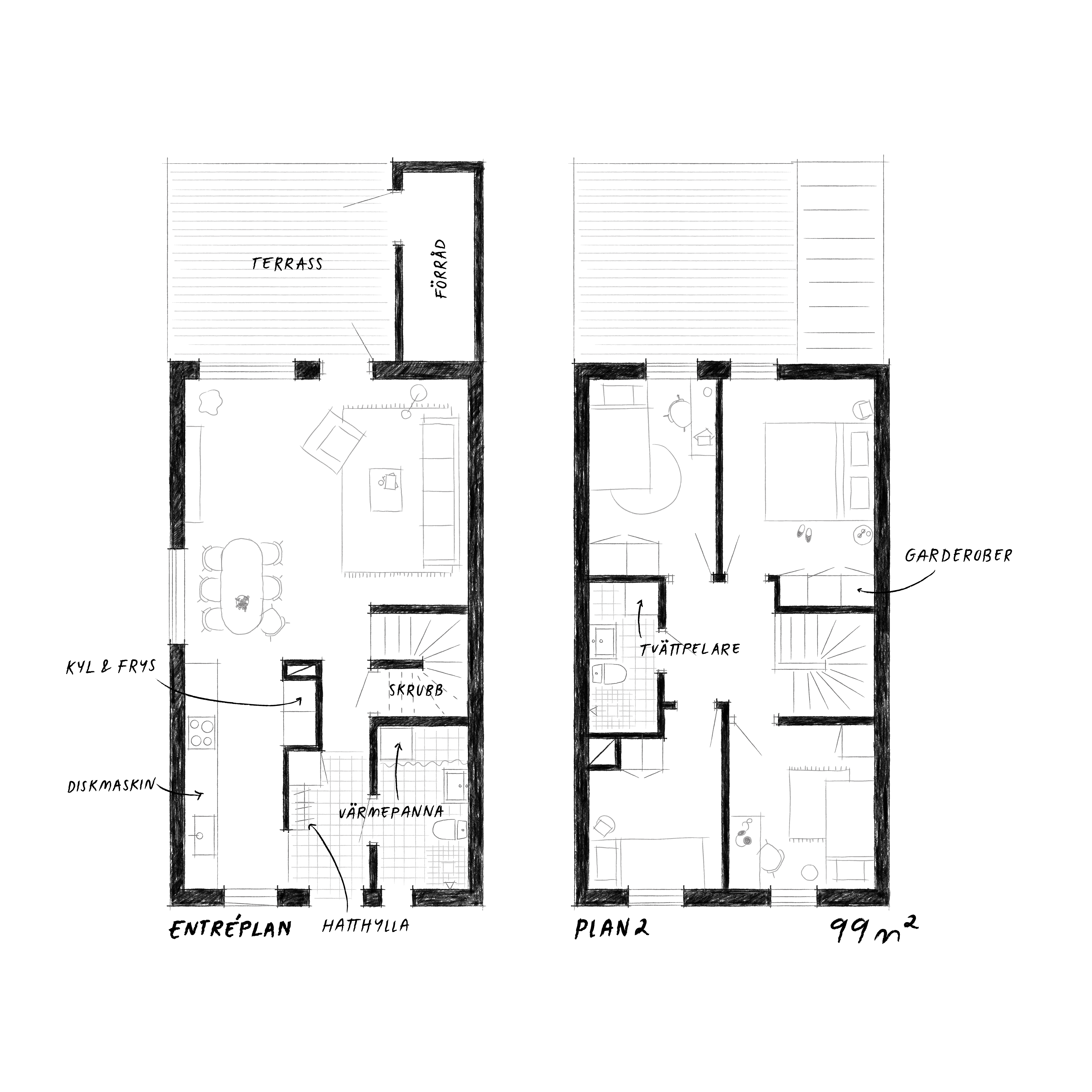 Lägenhet, 5 rooms, 99 sqm, Stockholm – bild 11