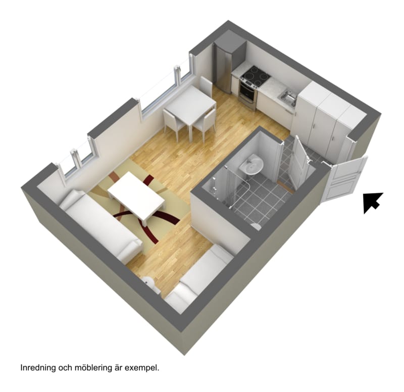 1 rok · 27 m² i Halmstad – bild 4