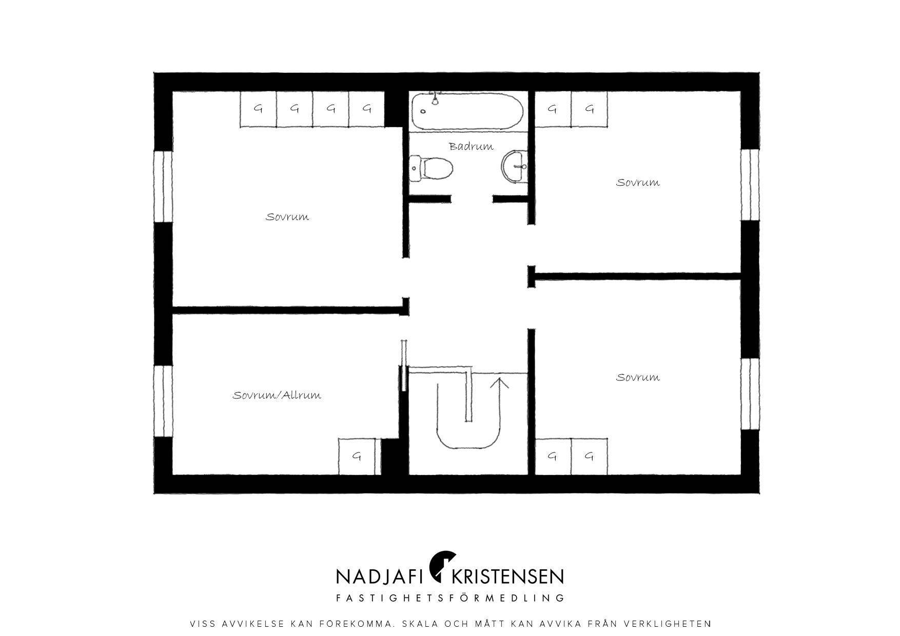 Radhus, 5 rooms, 121 sqm, Munka-ljungby – bild 3