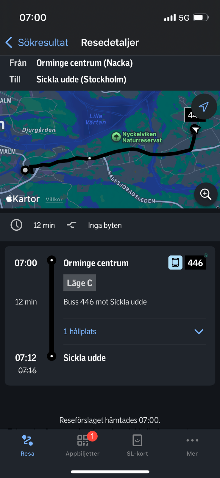 2 rok · 58 m² i Saltsjö-boo – bild 13