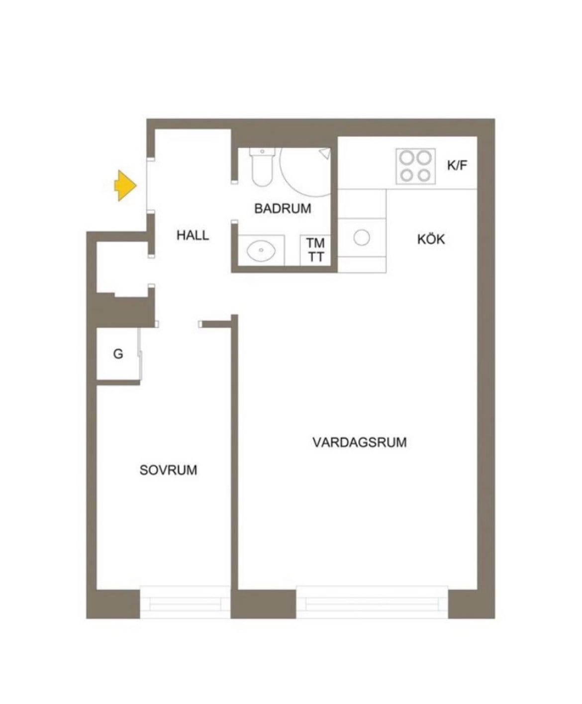 2 rok · 39 m² i Solna – bild 9