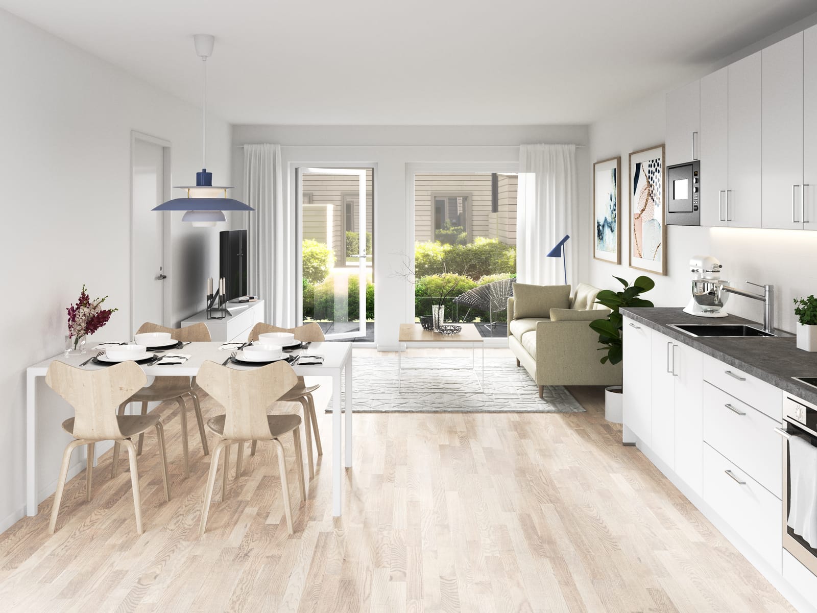 Lägenhet, 3 rooms, 65 sqm, Allarp
