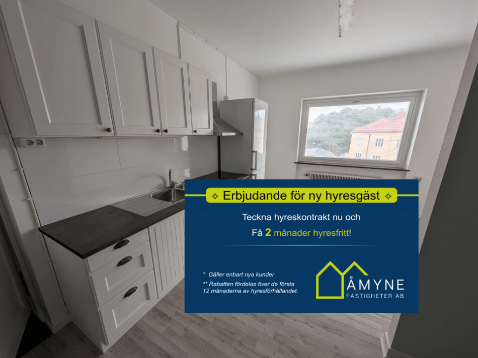Lägenhet, 1 rooms, 25 sqm, Flen