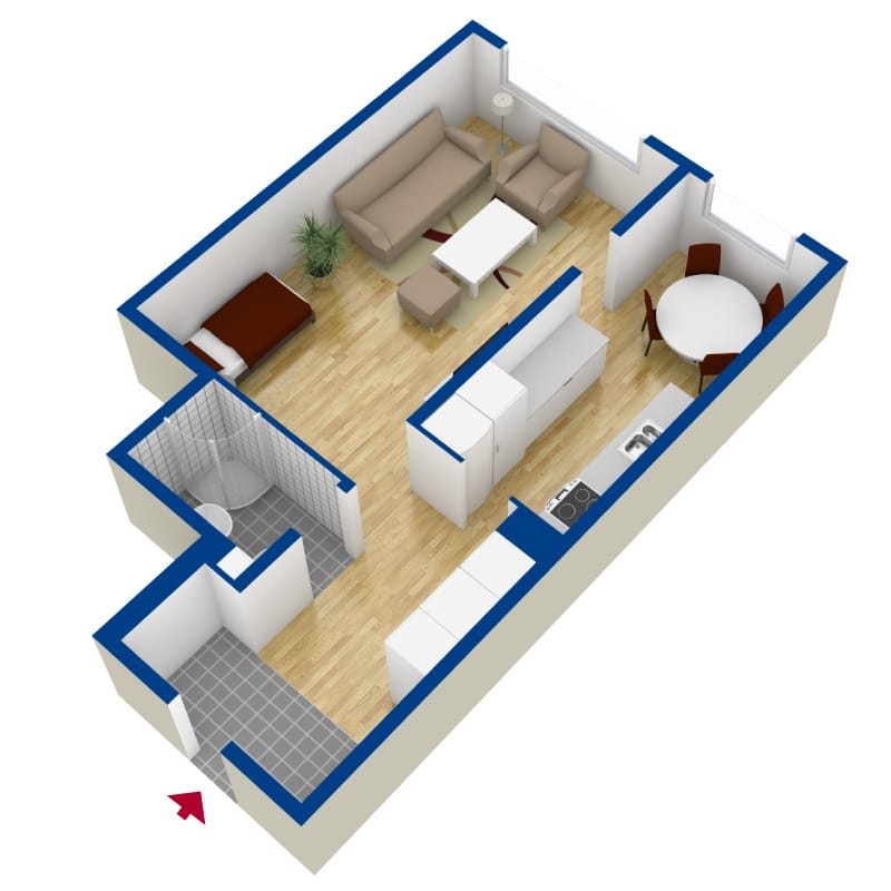 1 rok · 48 m² i Göteborg – bild 2