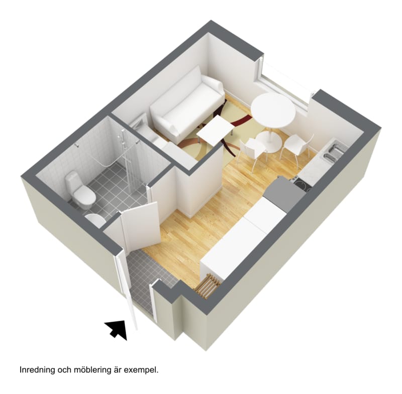 1 rok · 32 m² i Karlstad – bild 2