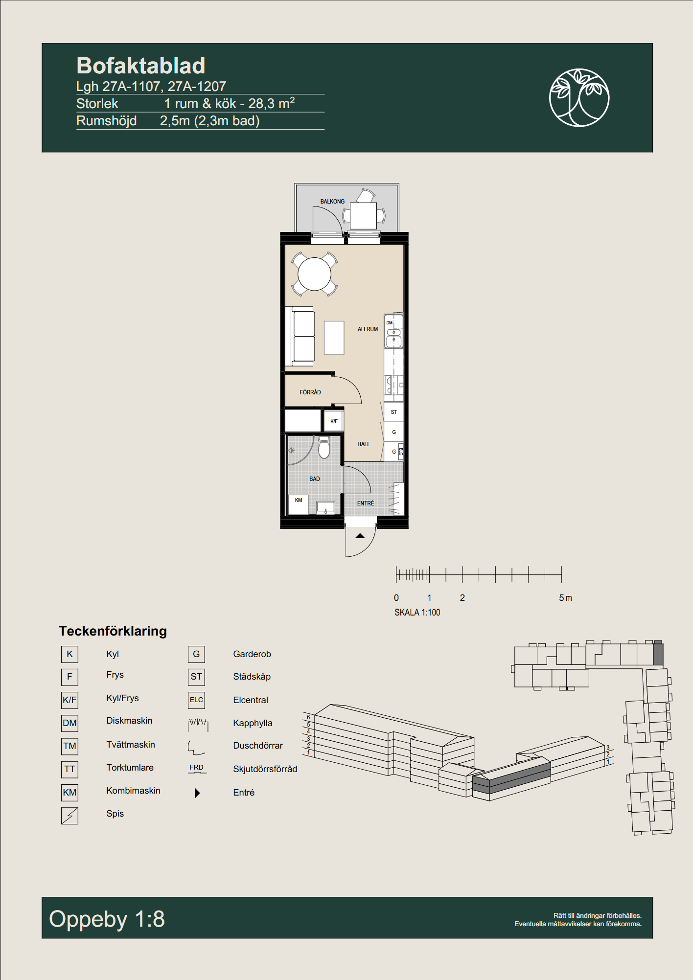 1 rok · 28 m² i Nyköping – bild 7
