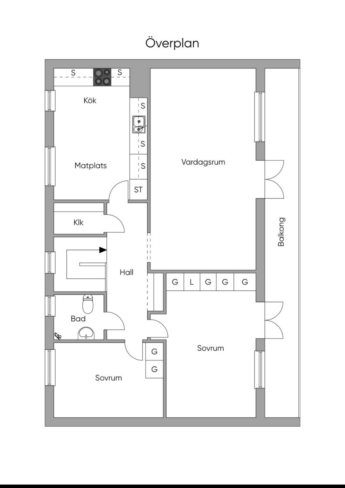 3 rok · 90 m² i Billinge – bild 12