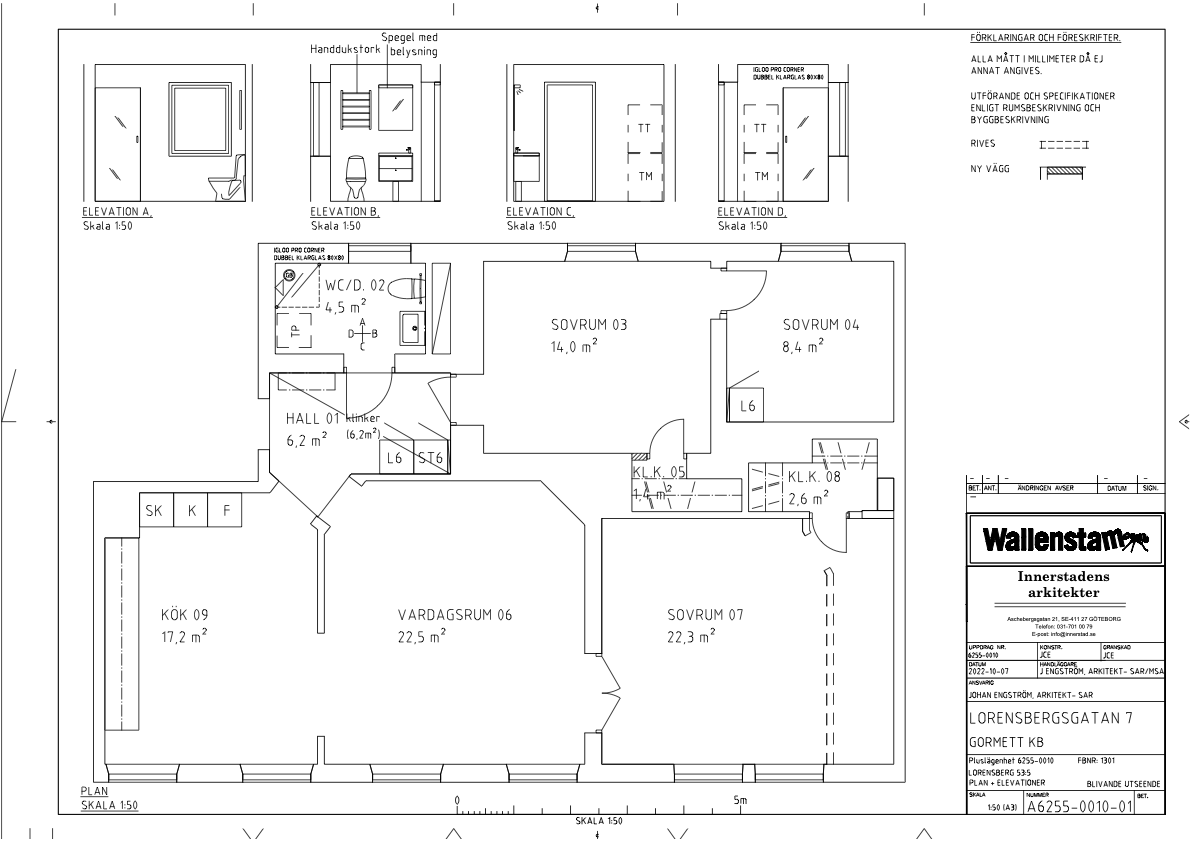 Lägenhet, 4 rooms, 112 sqm, Göteborg – bild 2