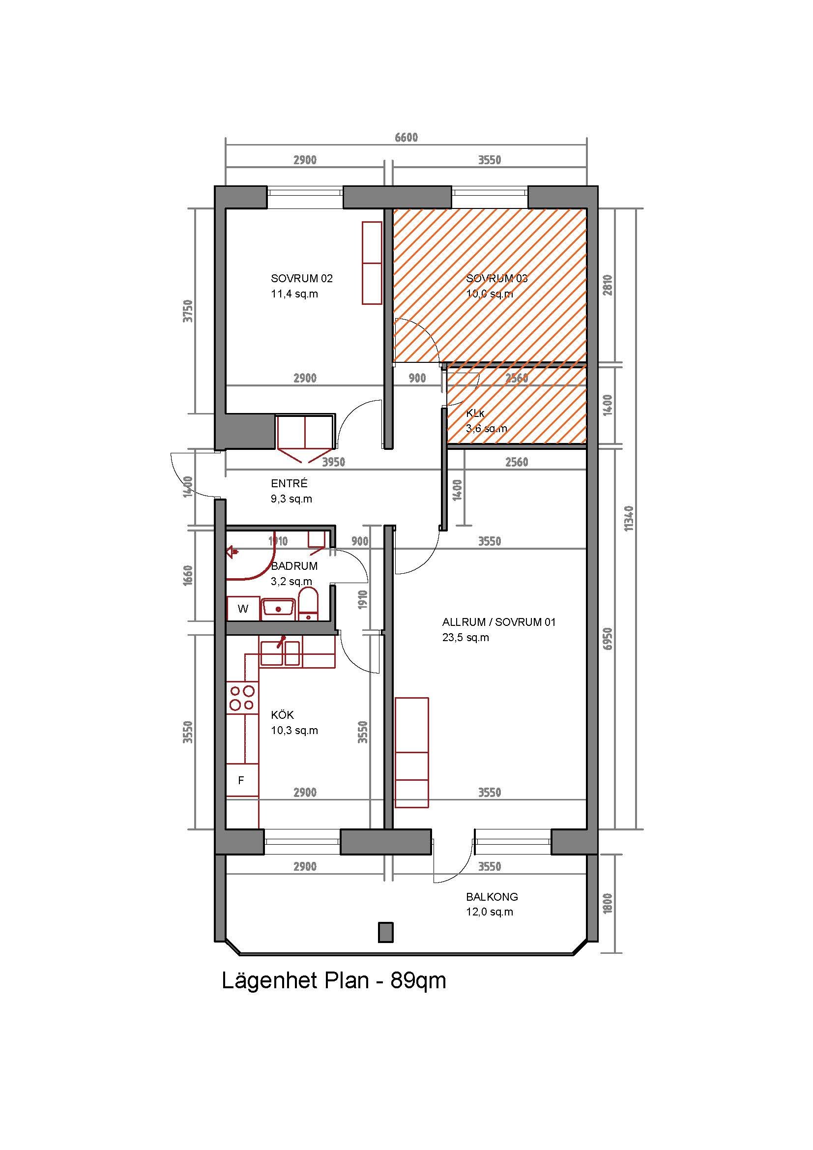 4 rok · 89 m² i Göteborg – bild 8