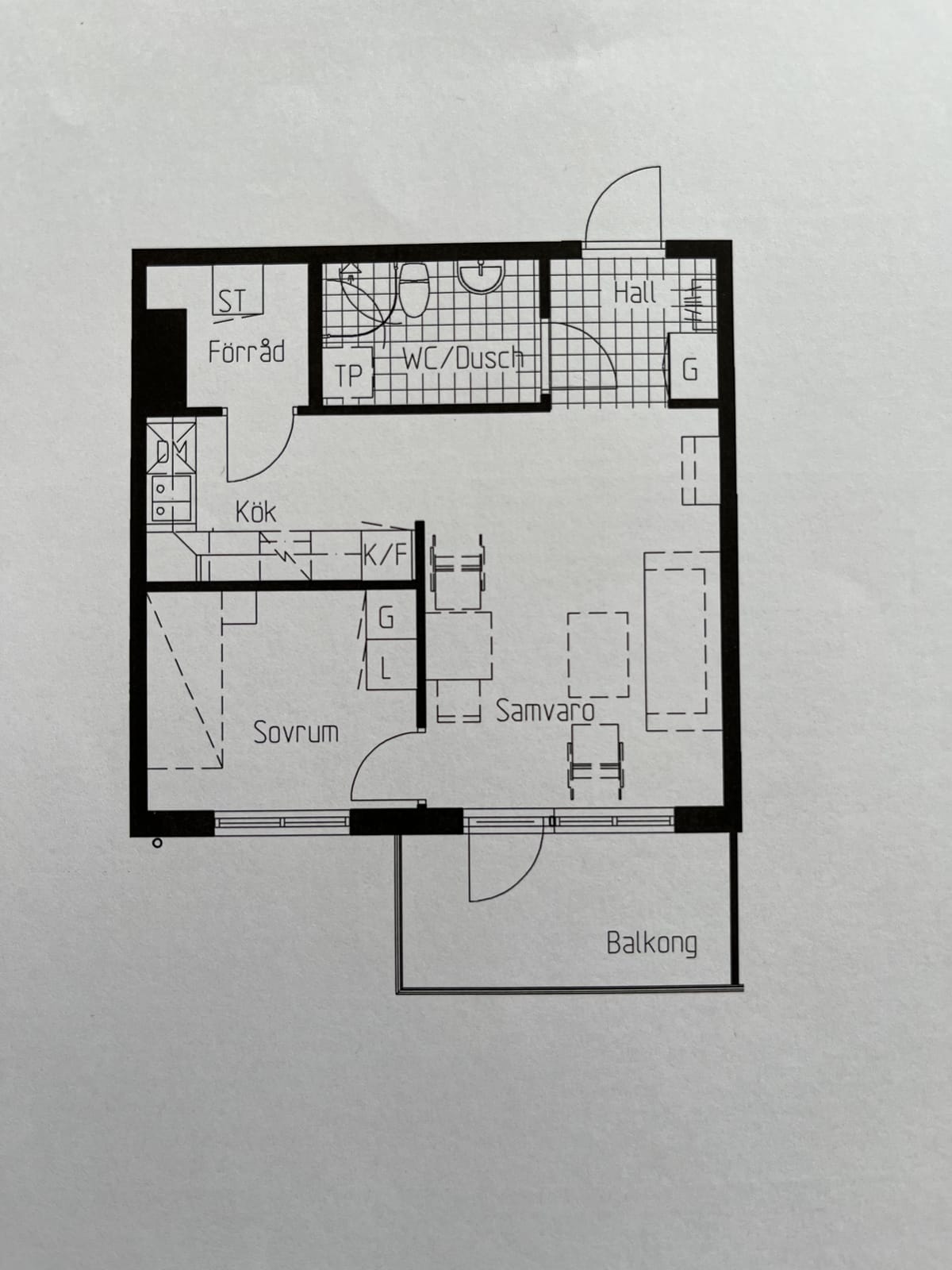 2 rok · 44 m² i Eskilstuna – bild 2